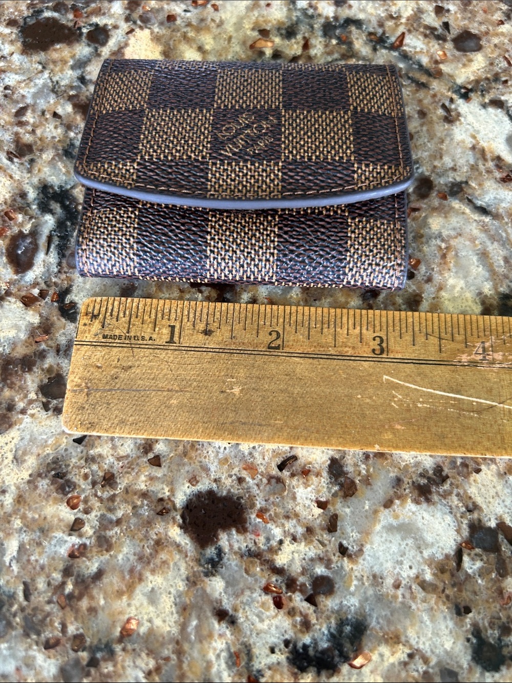 Louis Vuitton Brown Damier Compact Wallet - Picture 2 of 13
